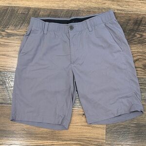 Under Armour Men's Gray Flat Front Shorts